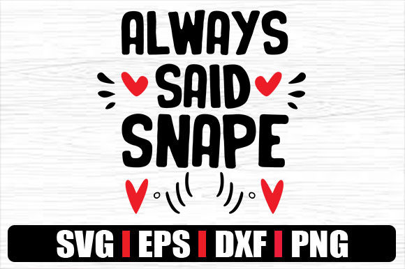Always Said Snape Embroidery Review