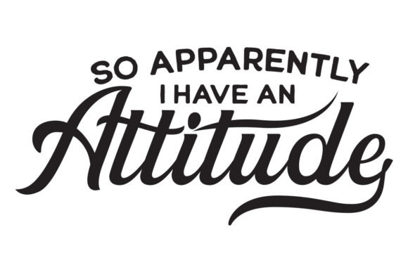 Apparently I Have an Attitude Embroidery Review