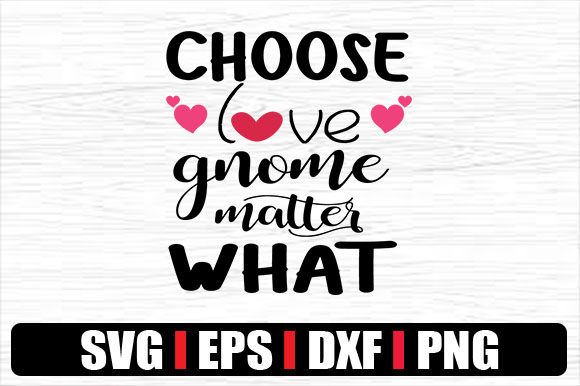 Choose Love Gnome Matter What Embroidery Review
