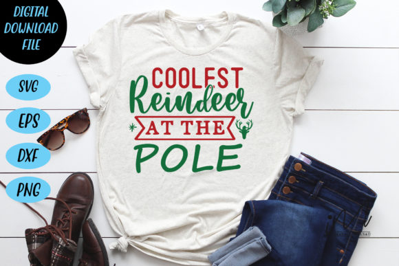 Coolest Reindeer at the Pole Svg Review
