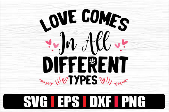 Love Comes in All Different Types Embroidery Review
