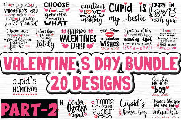 Valentine’s Bundle 20 Designs Review